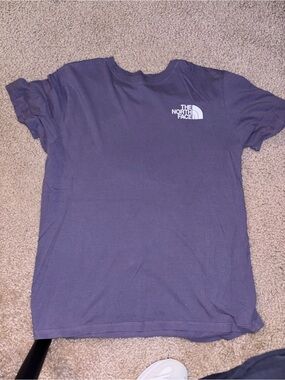 The North Face Kids Purple Logo Short Sleeve Tee